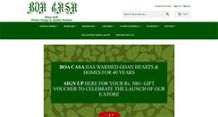Desktop Screenshot of boacasa.com